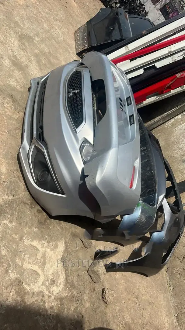 Front and Back Bumpers, Fenders, Front Cut,