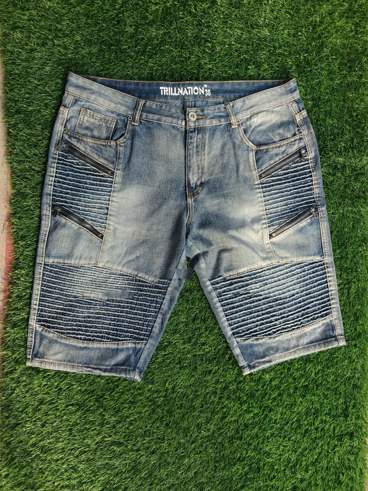 Neat UK Used Trillnation Jeans Shorts Size 38 Only